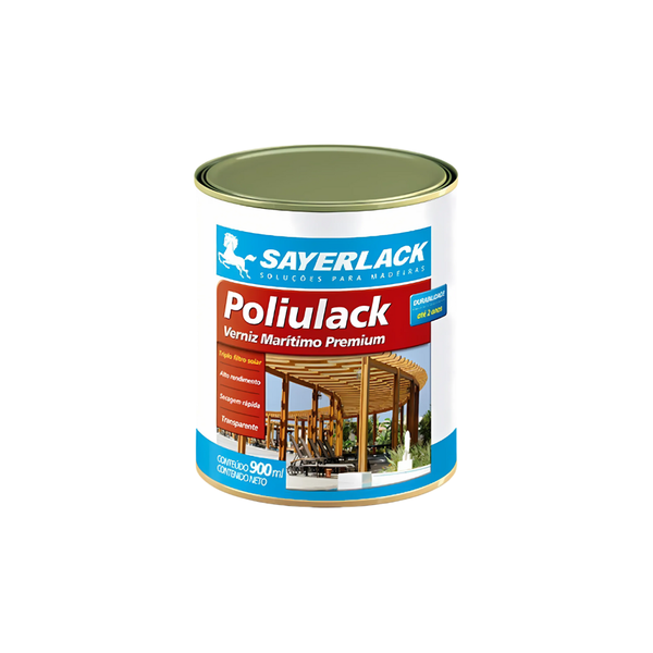 VERNIZ POLIULACK BRILHANTE 0,225L SAYERLACK