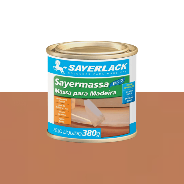 MASSA MADEIRA MOGNO 0,38KG SAYERLACK