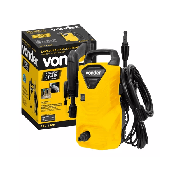 Lavadora De Alta Pressão 1300 Libras Lav1300 220v - VONDER