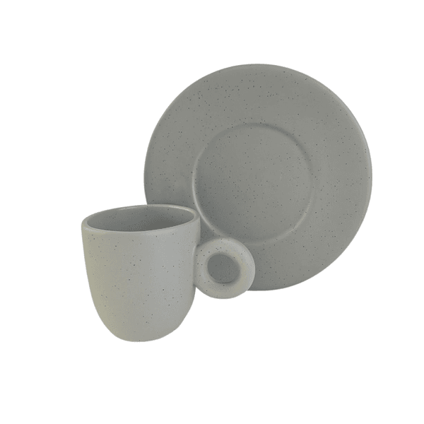Caneca Bojuda Small Duo Sortida C/ Pires 120ml