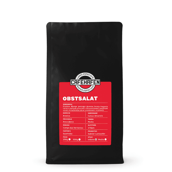 Café Especial Hafen Obstsalat Torrado em Grãos 250g