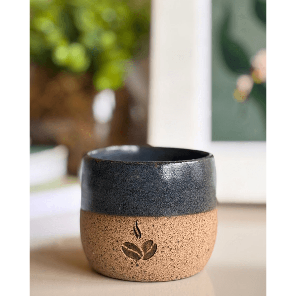 Copo em Cerâmica Azul Jeans