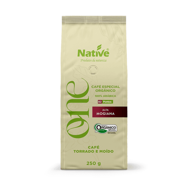 Café Torrado e Moído Native Orgânico Especial Alta Mogiana 250G