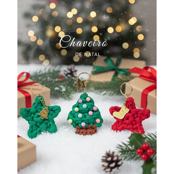 Chaveiro Personalizado De Natal