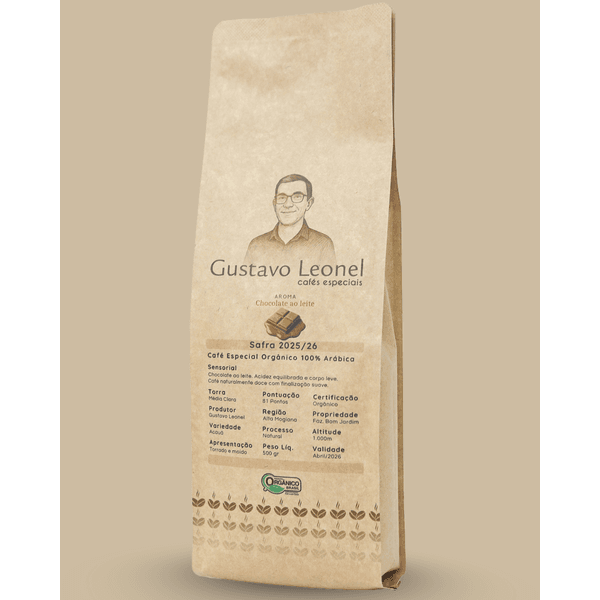 Microlote Gustavo Leonel Cafés Especiais ACAUÃ- Torrado E Moído 500g