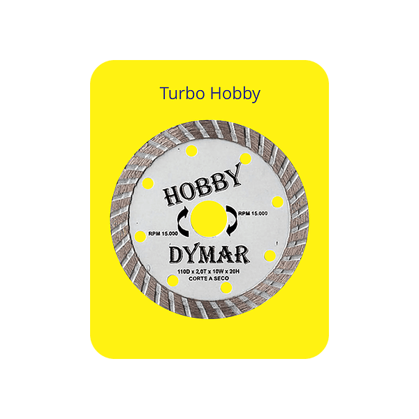 DISCO DIAM TURBO HOBBY 110DX2,0TX10WX20H DYMAR