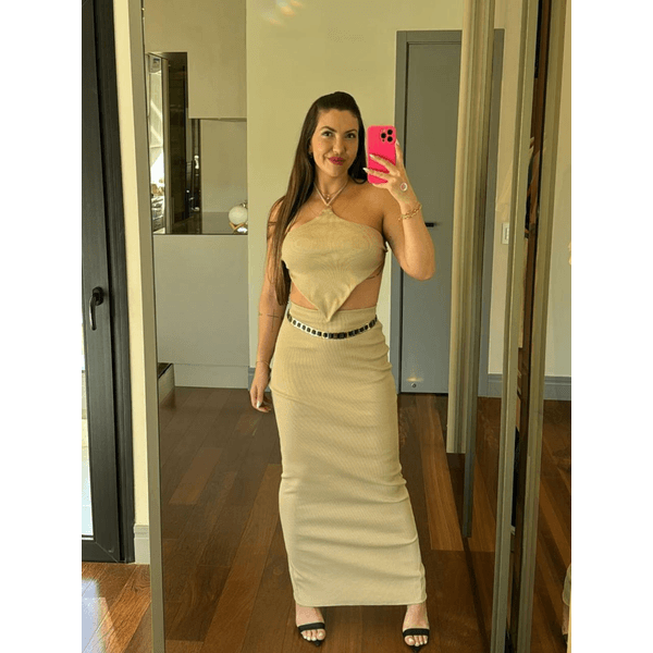 Blusa Maya Nude