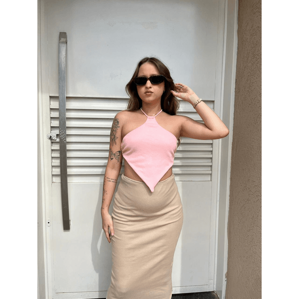 Blusa Maya Rosa Bebê