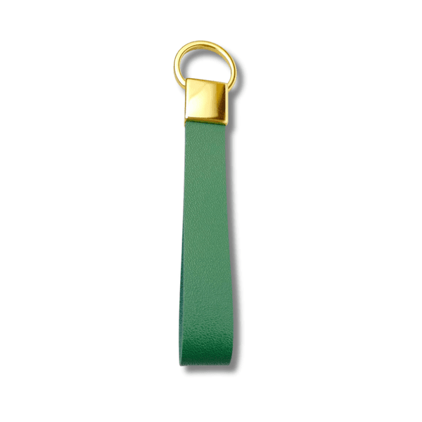 Chaveiro em Couro Legítimo - Verde