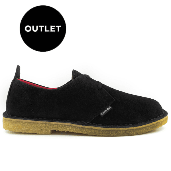 Sapato preto de camurça online