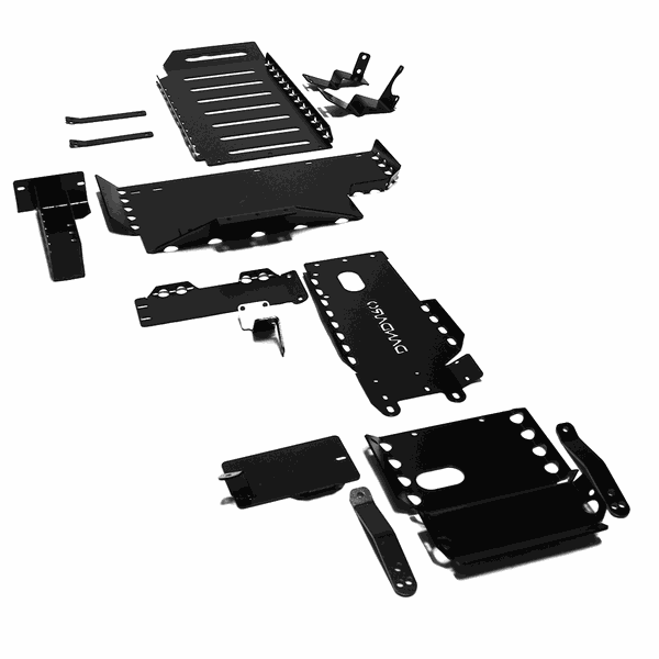 Kit 7 Proteções Inferiores Troller Automatico 2019 diante