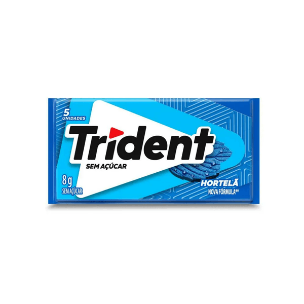 Chiclete Trident Hortelã 8g