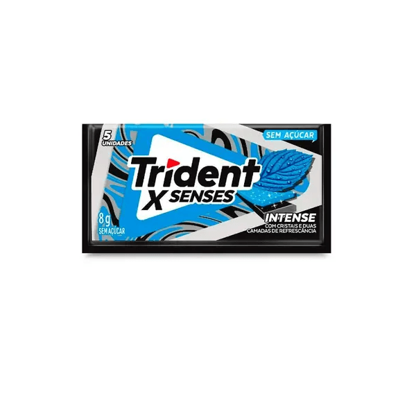 Chiclete Trident X Senses Intense 8g