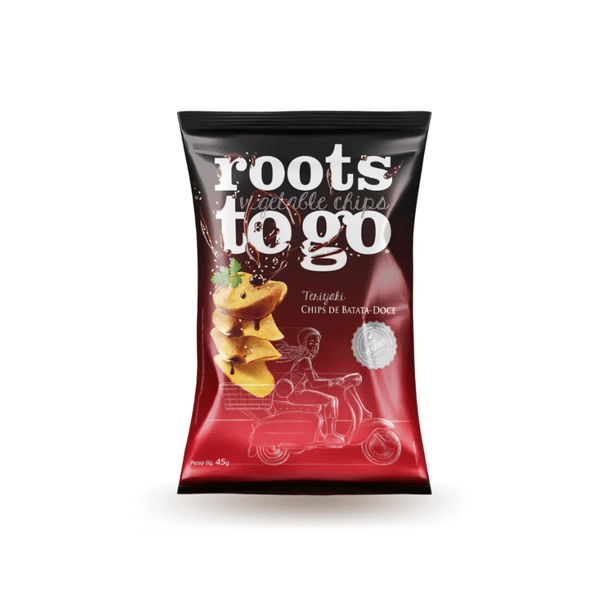 Chips de Batata Doce Roots To Go Teryaki 45g