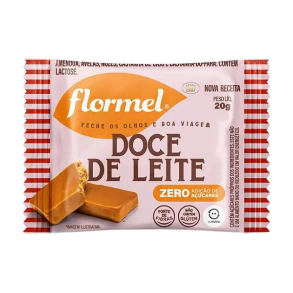 Doce De Leite Zero Açúcar Flormel 20g