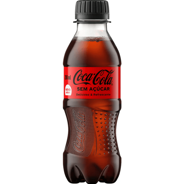 Refrigerante Coca Cola Zero Açúcar 200ml