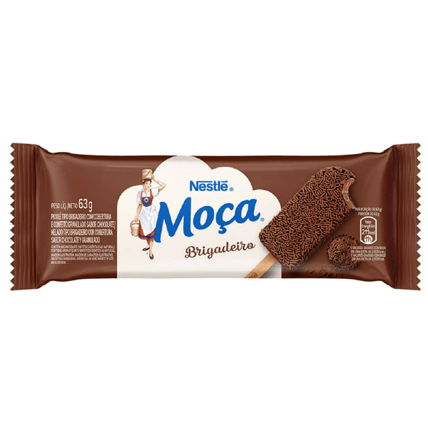 Sorvete Moça Brigadeiro Picolé 63g 