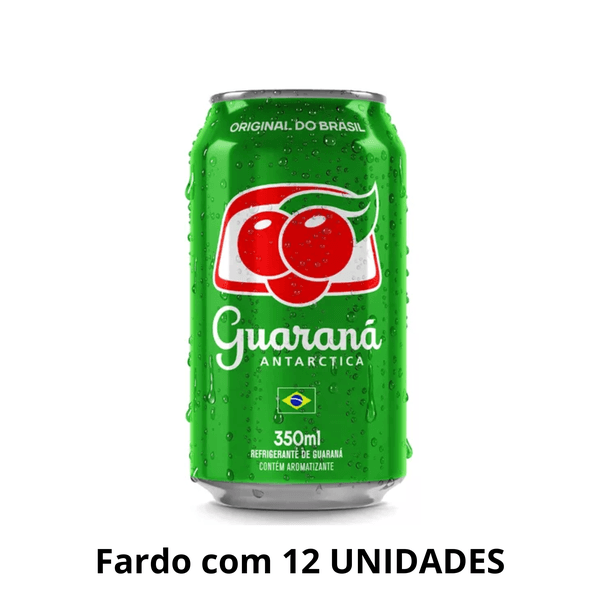 Refrigerante Guaraná Antarctica 350ml - Fardo Com 12 Unidades