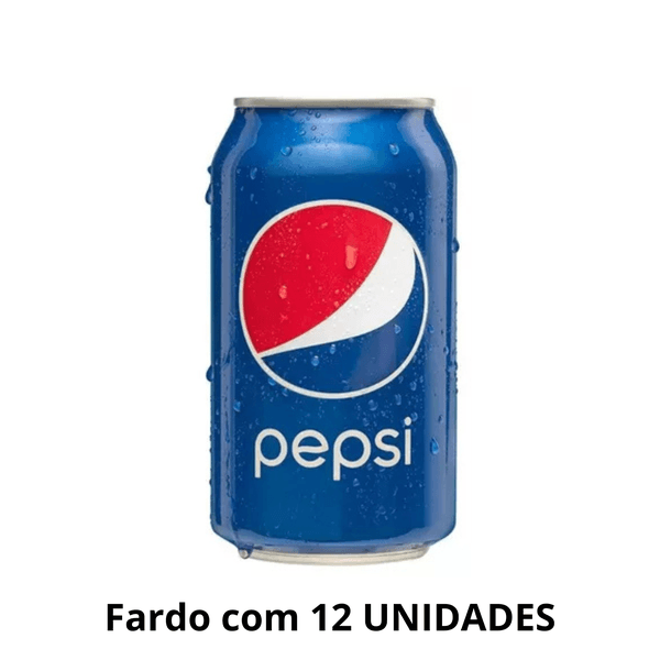 Refrigerante Pepsi 350ml - Fardo Com 12 Unidades