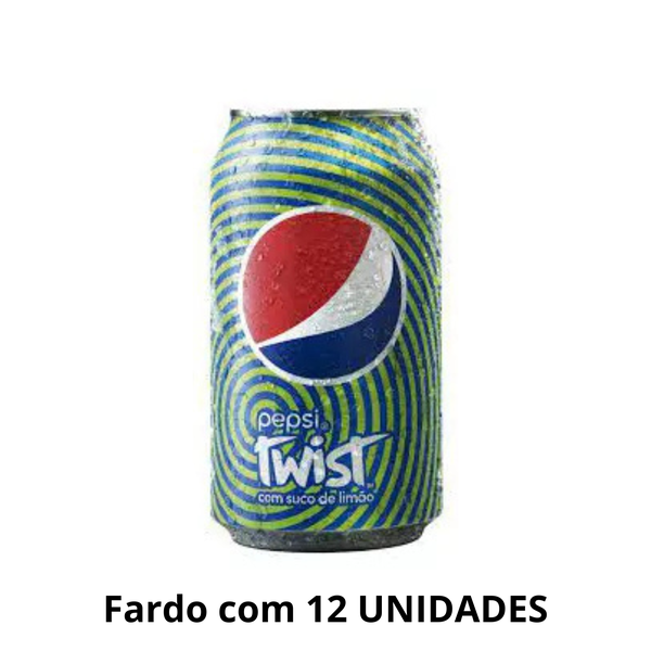 Refrigerante Pepsi Twist 350ml - Fardo Com 12 Unidades