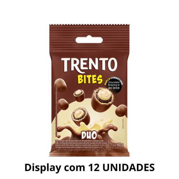 Trento Bites Duo 40g - Display Com 12 Unidades