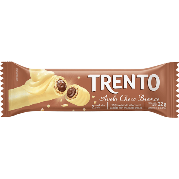 Trento Avelã Chocolate Branco 32g