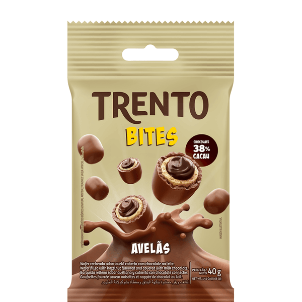 Trento Bites Avelã 40g