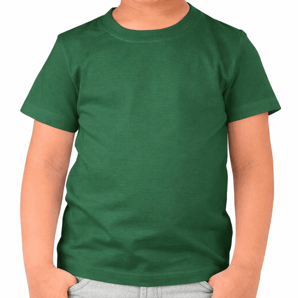 Camiseta Infantil Verde