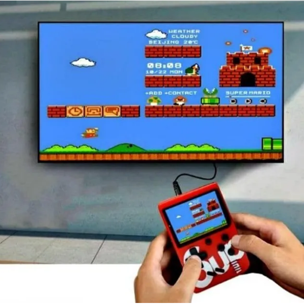 Mini Vídeo game Portátil 400 Game Jogos Sup Retrô Clássicos ,Para