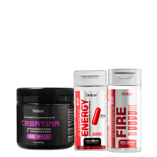 Kit Creatina Energy E Fire