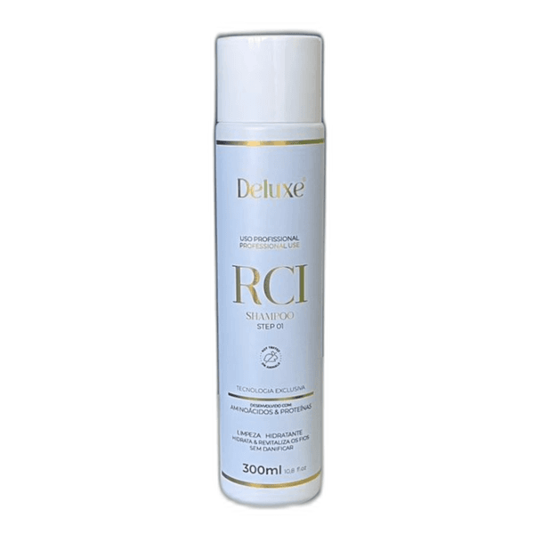 Deluxe RCI Shampoo 300ml Hidrata E Revitaliza Os Fios