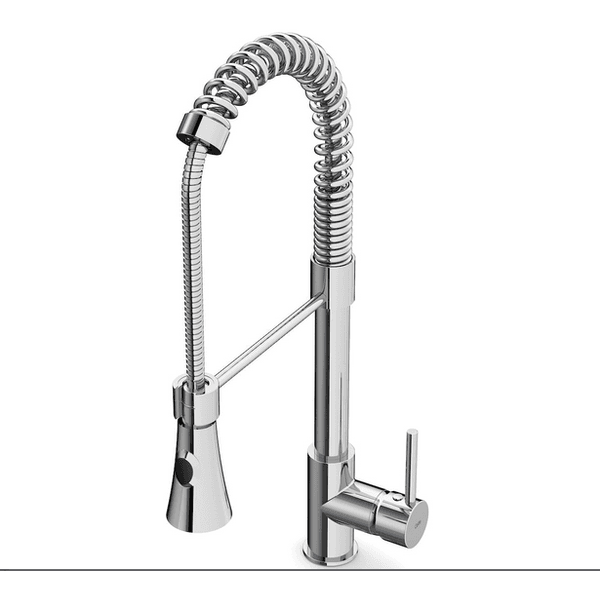 TORNEIRA MONOCOMANDO PARA COZINHA DE MESA COM BICA MOVEL E DUAS FUNCOES GOURMET CELITE CR