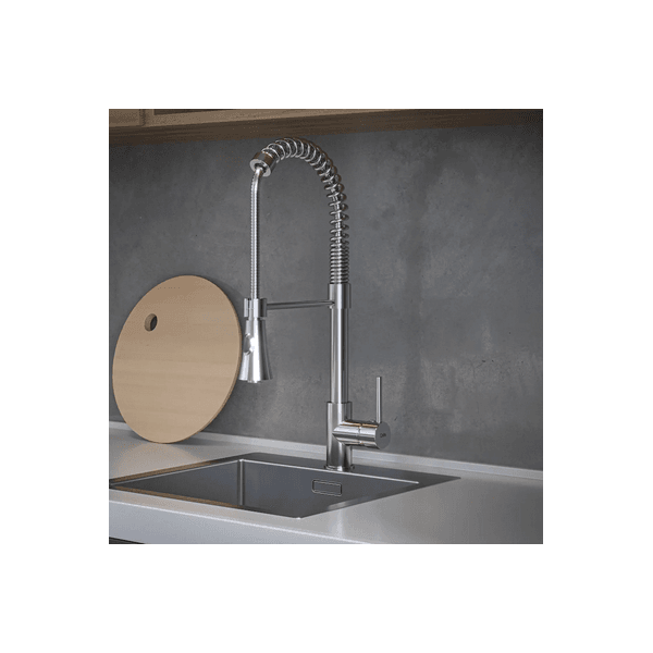 TORNEIRA MONOCOMANDO PARA COZINHA DE MESA COM BICA MOVEL E DUAS FUNCOES GOURMET CELITE CR