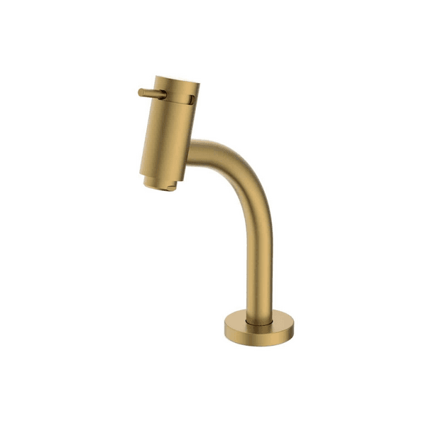 TORNEIRA DE LAVATORIO DE MESA BICA BAIXA GOLD MATTE