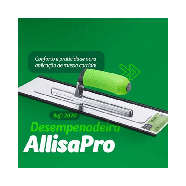DESEMPENADEIRA DE PUNHO ALLISAPRO AÇO INOX 2070