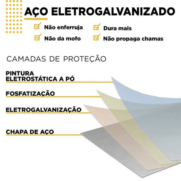 GABINETE PARA BANHEIRO EM AÇO COM TAMPO EM VIDRO TEMPERADO ODIN CINZA SEM CUBA E TORNEIRA