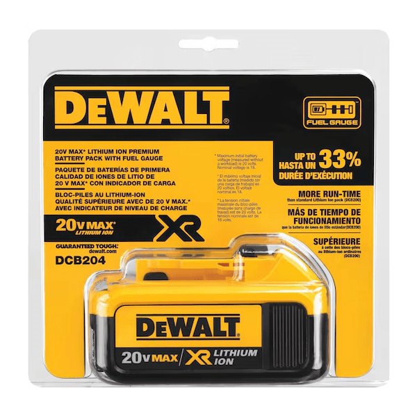 BATERIA ION LITION 20V XR 4.0AH DCB204-B3