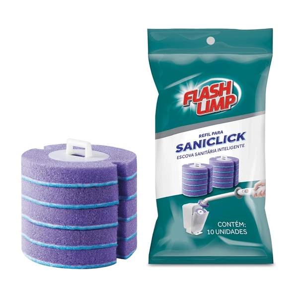 REFIL DESCARTAVEL PARA ESCOVA SANITARIA SANICLICK