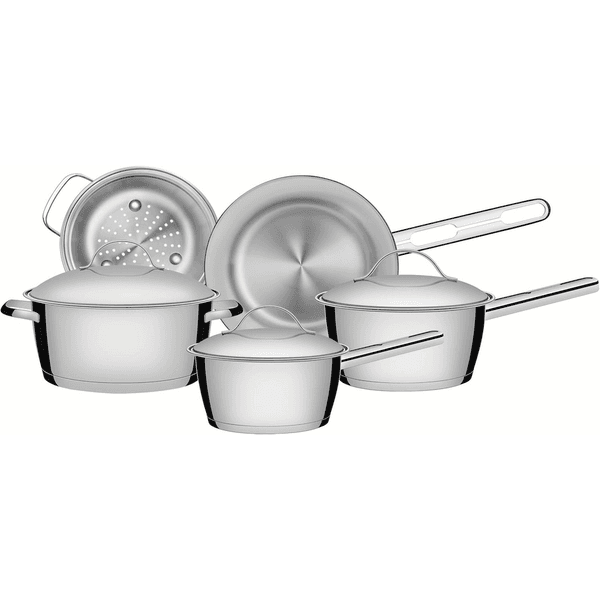 JOGO PANELAS AÇO INOX 5 PEÇAS ALLEGRA