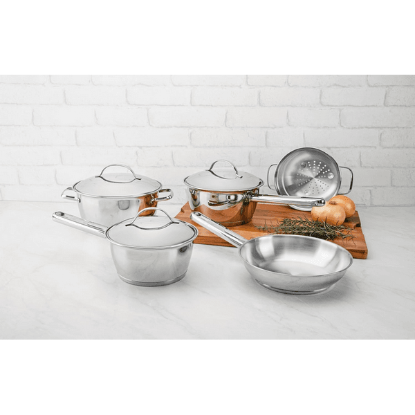 JOGO PANELAS AÇO INOX 5 PEÇAS ALLEGRA