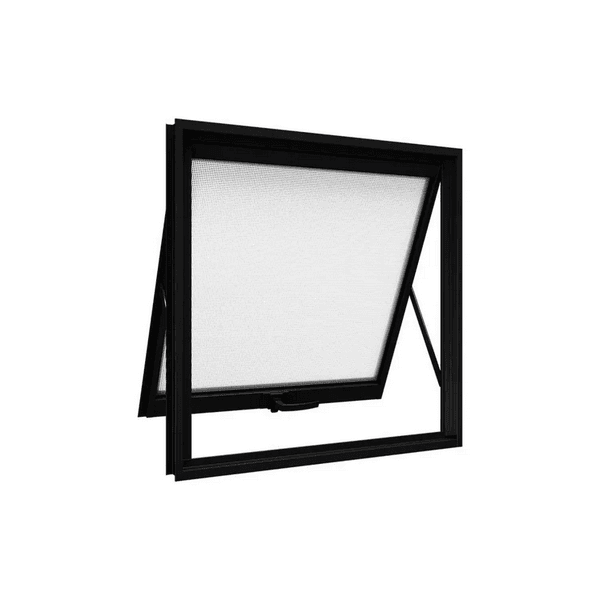 JANELA ALUMINIO MAXI-AR 060X080 PRETO SEM GRADE 