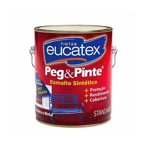 ESMALTE SINTETICO PEG & PINTE 3,600 (CONFIRA AS CORES)