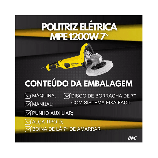 POLITRIZ MPE 1200W 127V 60HZ