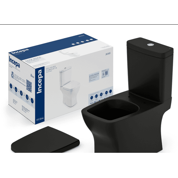 KIT BACIA COM CAIXA ACOPLADA BOSS ONIX 
