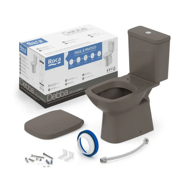 KIT BACIA C/ ACOPLADA DEBBA CLASSIC CAFE C329723015