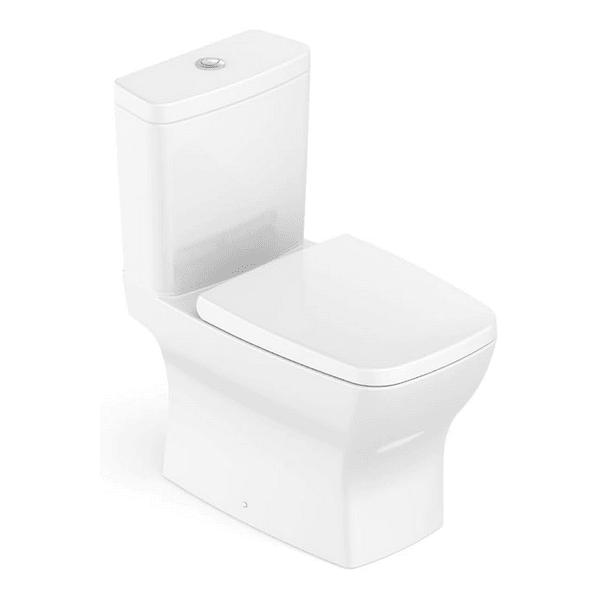 KIT BACIA COM CAIXA ACOPLADA BOSS BRANCO 