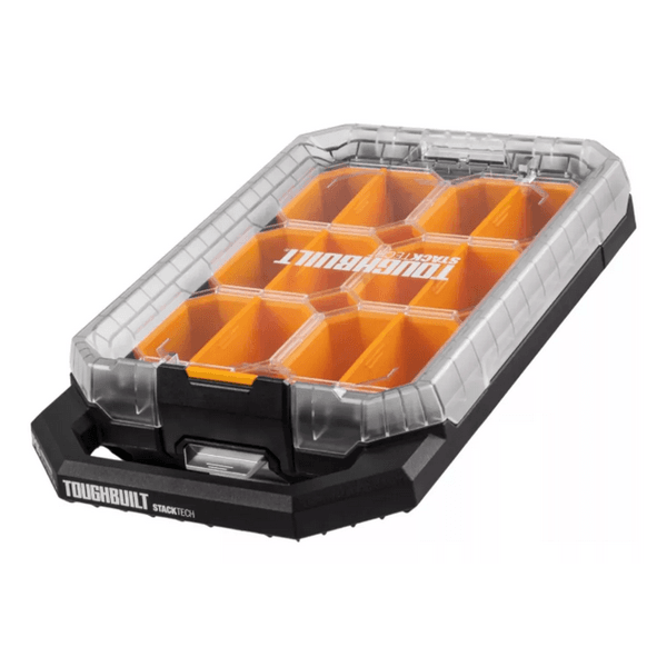 ORGANIZADOR COMPACTO DE BAIXO PERFIL STACKTECH C/ TAMPA TRANSLUCIDA TB-B1-O-10C-