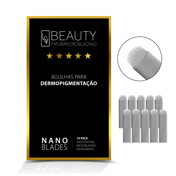 Nano Blade 18U Flex 0.15mm - 10 un | LovBeauty 