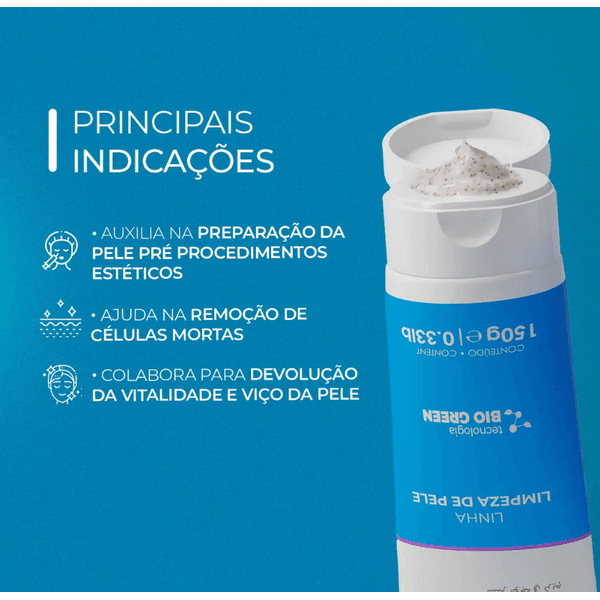 Smart Peeling de Açaí 150 ml – Creme Esfoliante Facial | Smart GR