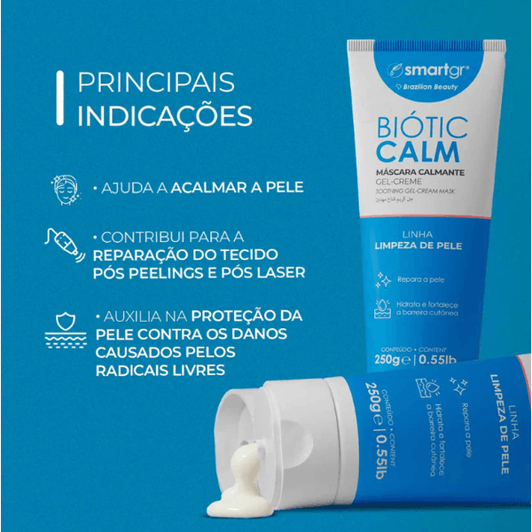 Smart Biótic Calm – Máscara Calmante – 250 ml | Smart GR
